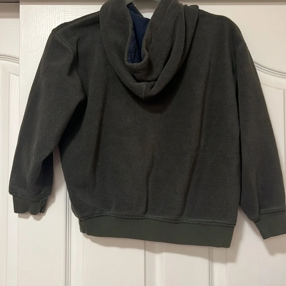 Vintage GAP Kids Sweater - Kids Med 8 - Olive / Blue